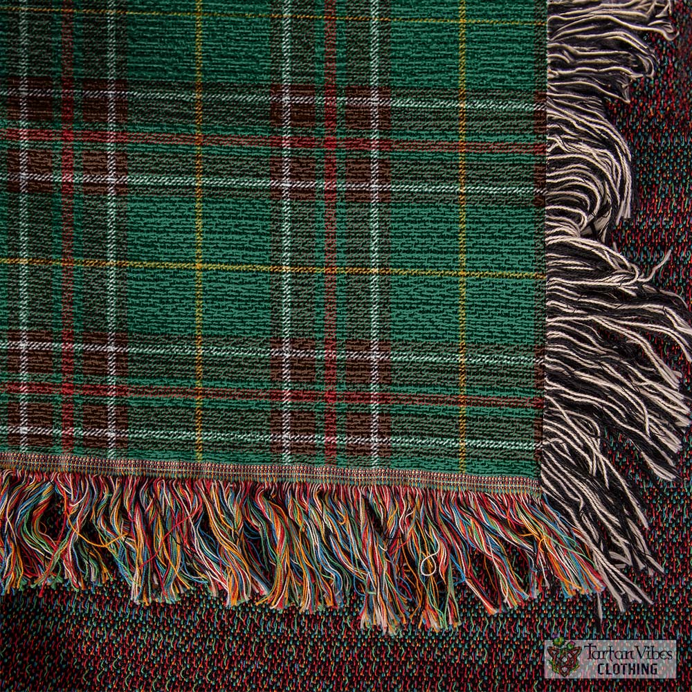 Tartan Vibes Clothing Newfoundland And Labrador Province Canada Tartan Woven Blanket