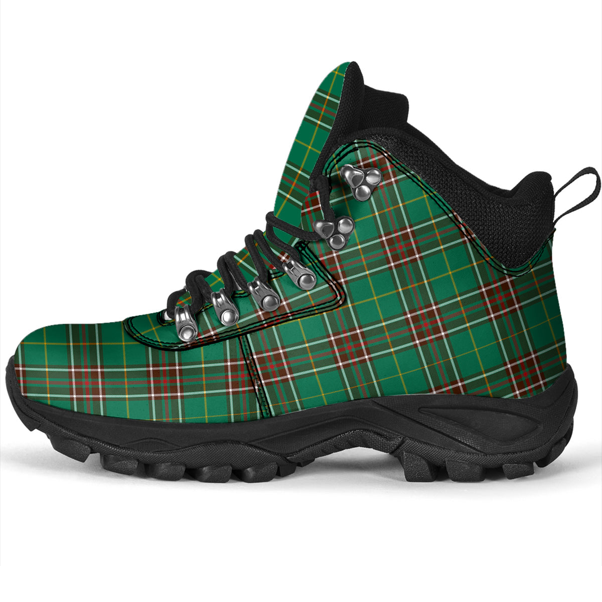 Newfoundland And Labrador Province Canada Tartan Alpine Boots - Tartanvibesclothing
