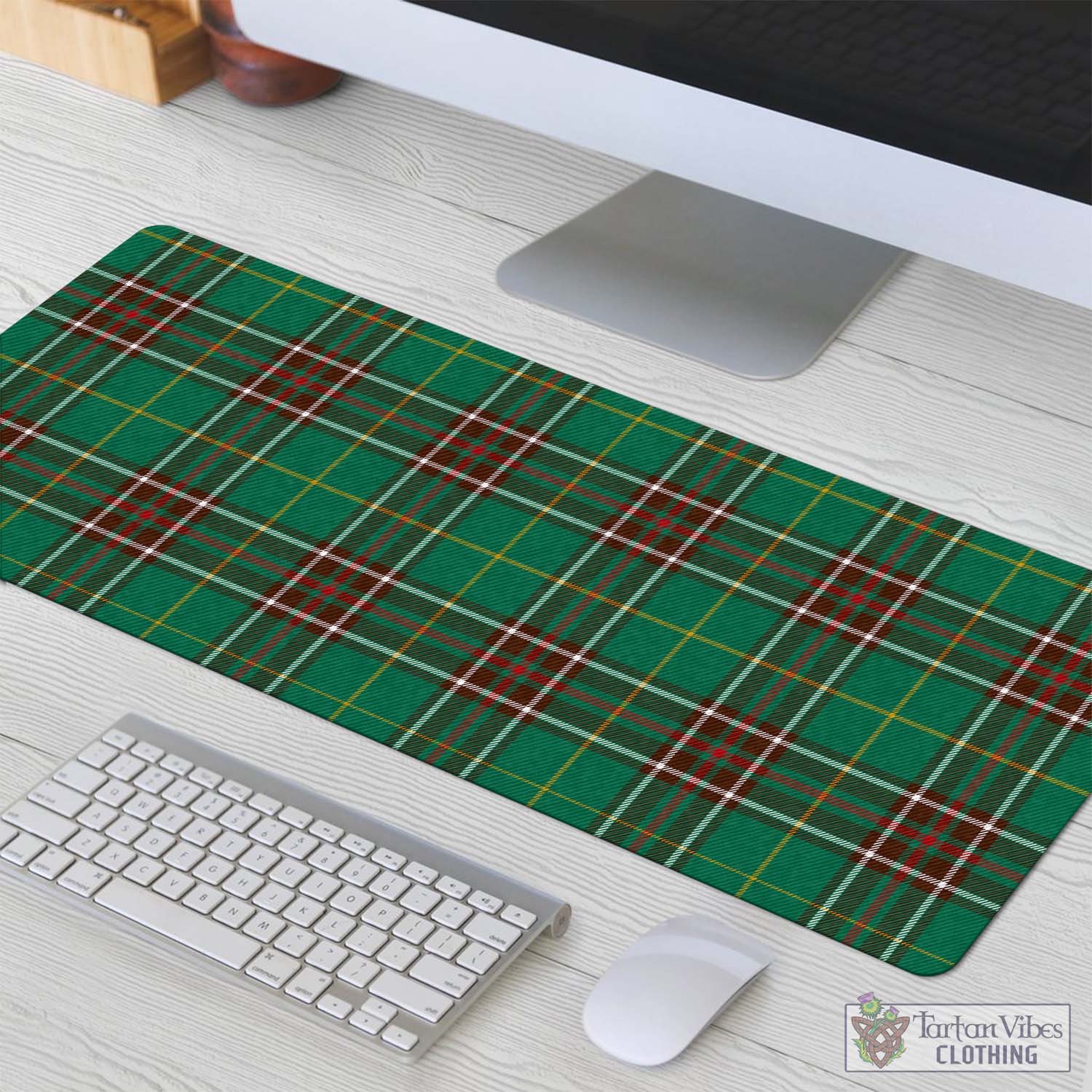 Tartan Vibes Clothing Newfoundland And Labrador Province Canada Tartan Mouse Pad