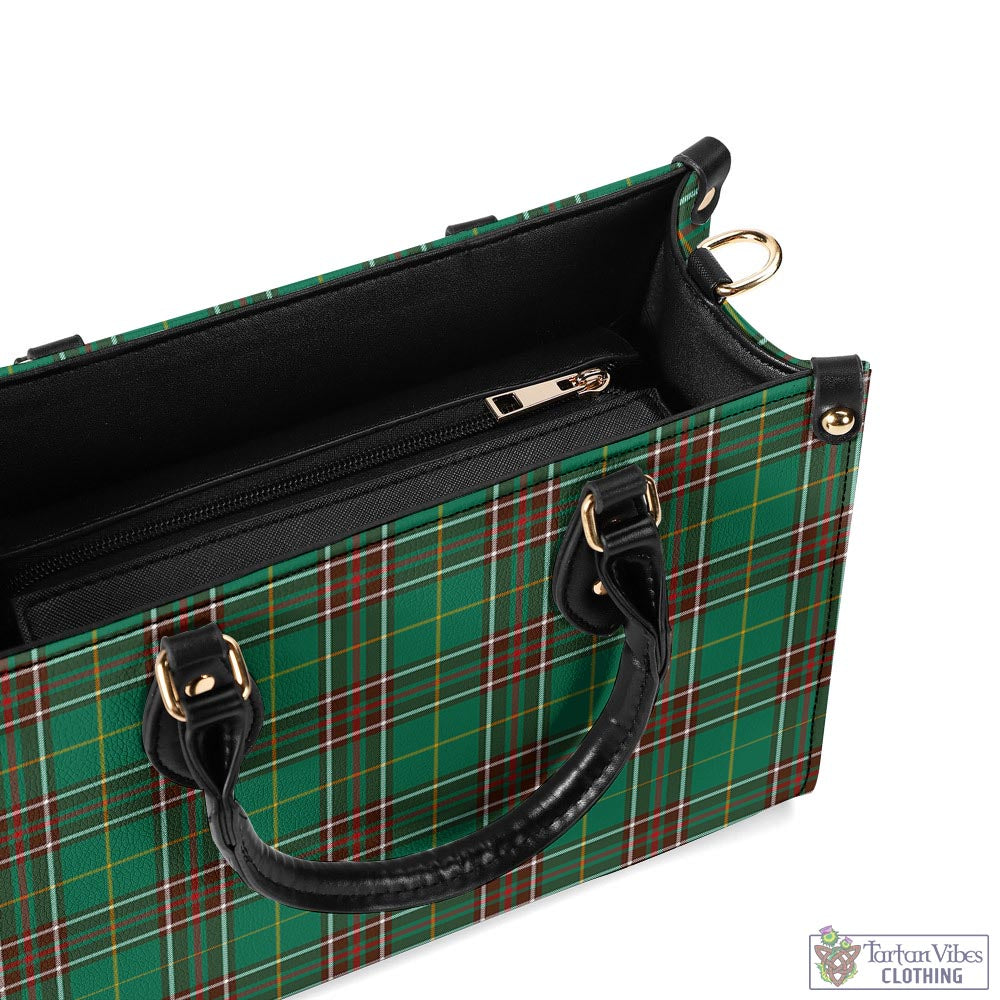 Tartan Vibes Clothing Newfoundland And Labrador Province Canada Tartan Luxury Leather Handbags