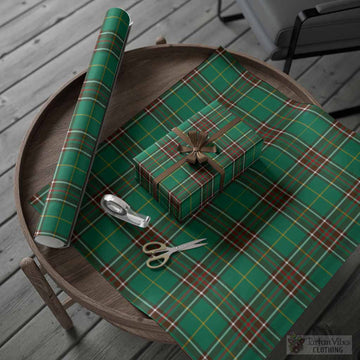 Newfoundland And Labrador Province Canada Classic Tartan Wrapping Paper, Classic Scottish Plaid Gift Wrap