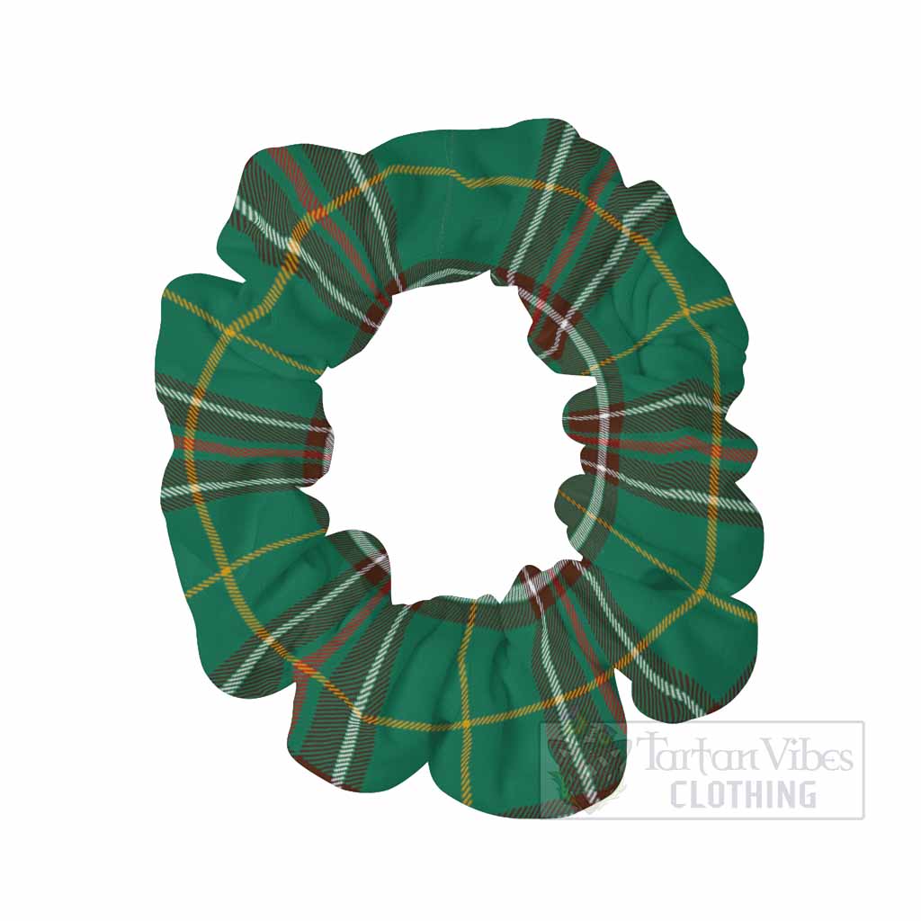 Newfoundland And Labrador Province Canada Tartan Hair Scrunchie - Tartan Vibes Clothing