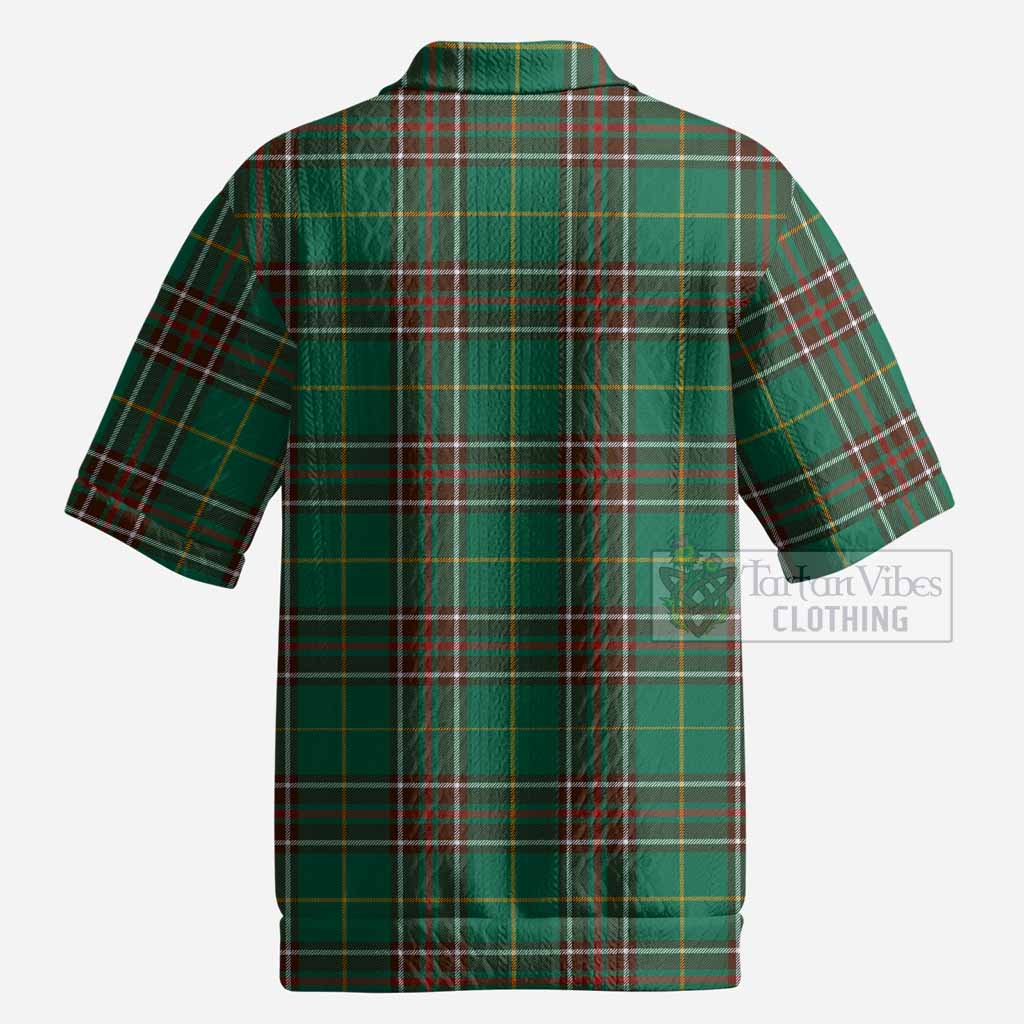 Newfoundland And Labrador Province Canada Tartan Men’s Polo Sweater Top