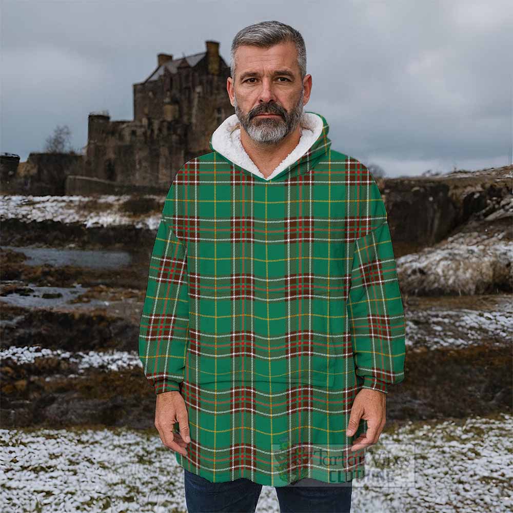 Newfoundland And Labrador Province Canada Tartan Wearable Blanket - Tartan Vibes Clothing