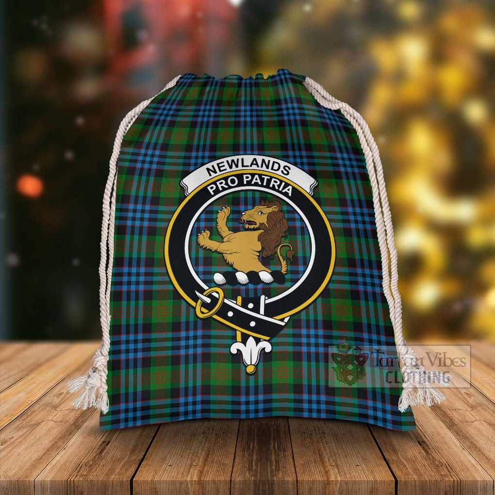 Newlands Tartan Christmas Santa's Bag with Family Crest - Tartan Vibes Clothing