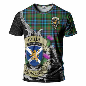 Newlands Tartan Family Crest T-Shirt Lion Rampant Royal Thistle Shield Celtic Inspired Kid's Shirt - Tartan Vibes Clothing