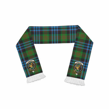 Tartan Vibes Clothing Newlands Tartan Ruffneck Scarf with Family Crest