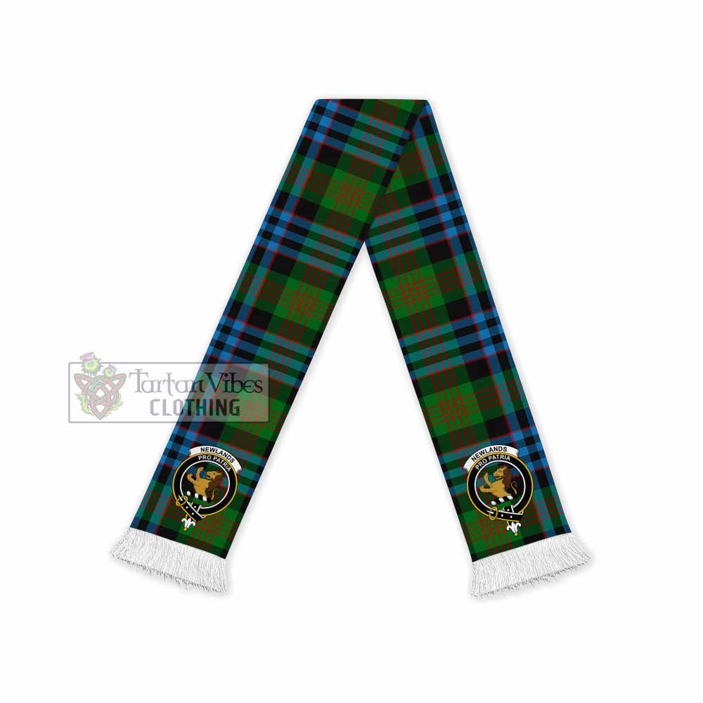 Newlands Tartan Ruffneck Scarf with Family Crest - Tartan Vibes Clothing
