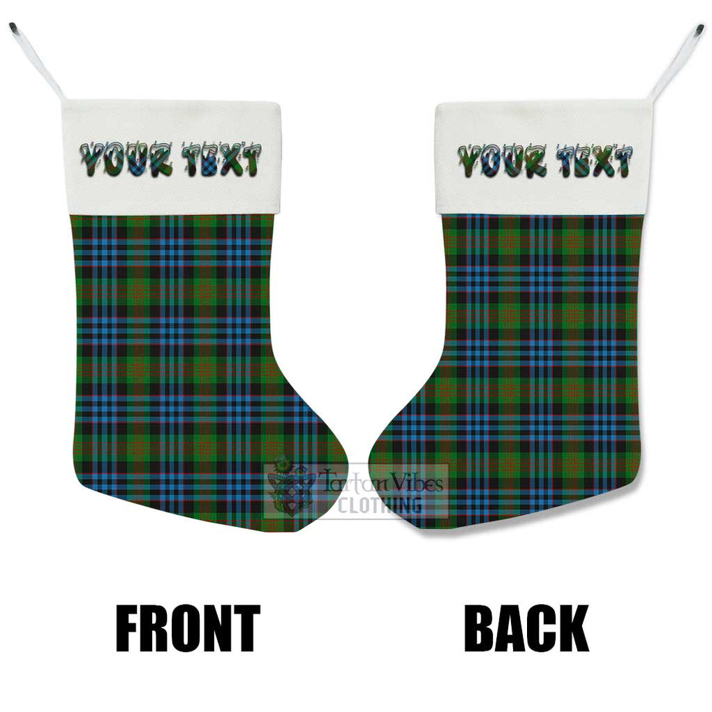 Newlands Tartan Christmas Stocking with Personalized Text - Tartan Vibes Clothing
