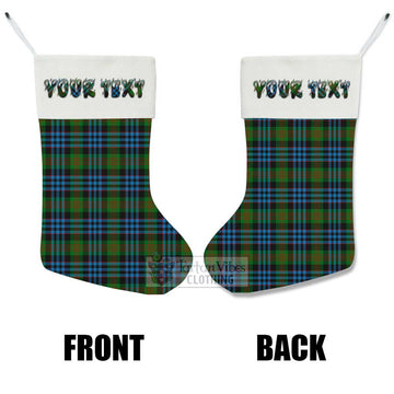 Newlands Tartan Christmas Stocking with Personalized Text - Tartan Vibes Clothing