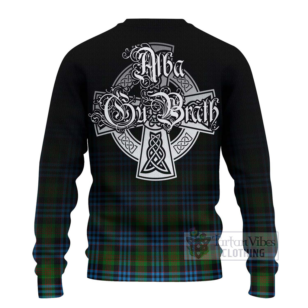 Newlands Tartan Ugly Sweater Featuring Alba Gu Brath Family Crest Celtic Inspired - Tartan Vibes Clothing