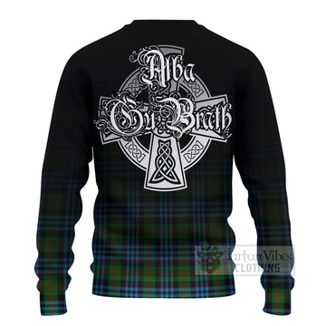 Newlands Tartan Ugly Sweater Featuring Alba Gu Brath Family Crest Celtic Inspired - Tartan Vibes Clothing