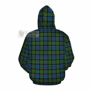 Newlands Tartan Cotton Hoodie with Family Crest DNA In Me Style Pullover Hoodie - Tartan Vibes Clothing