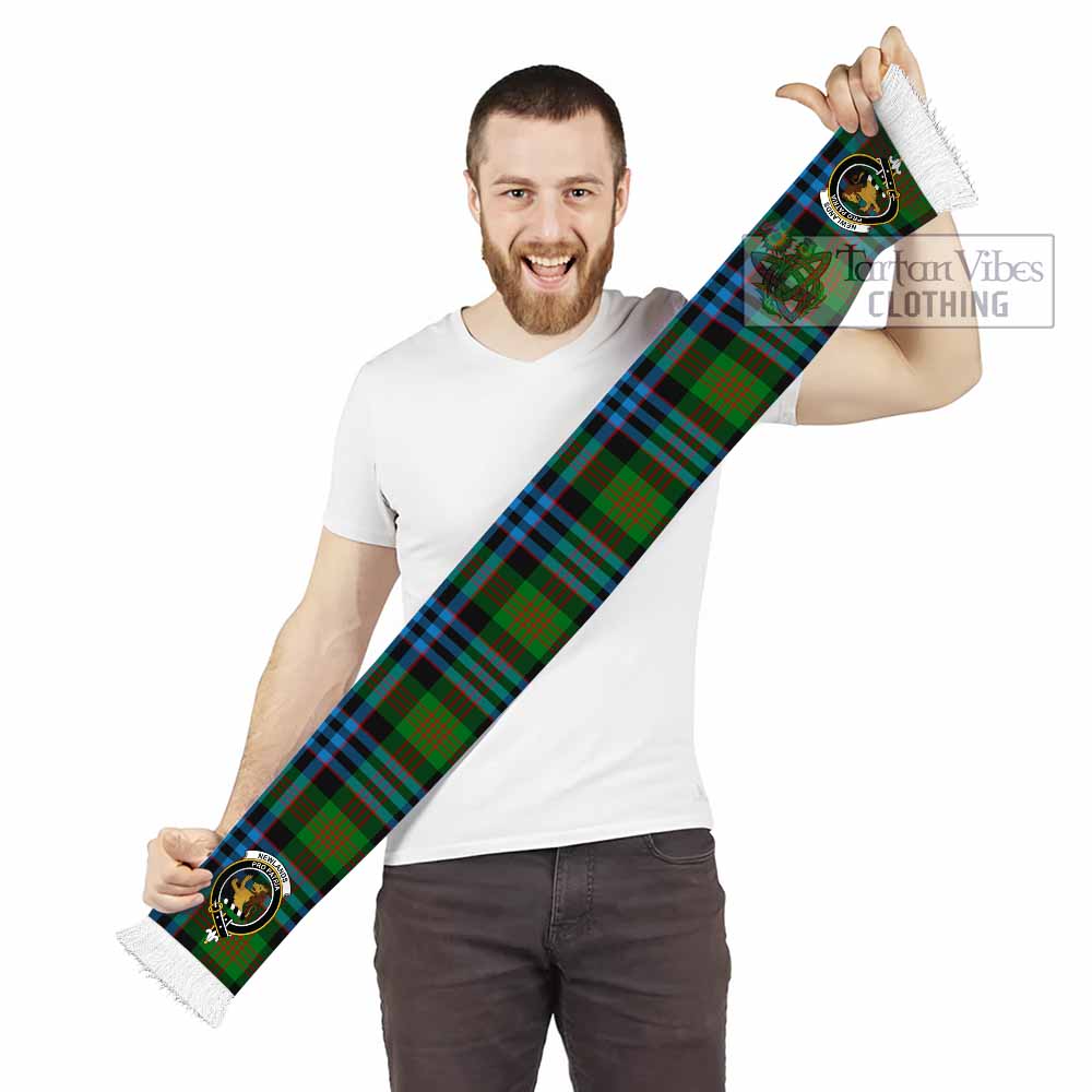 Newlands Tartan Ruffneck Scarf with Family Crest - Tartan Vibes Clothing