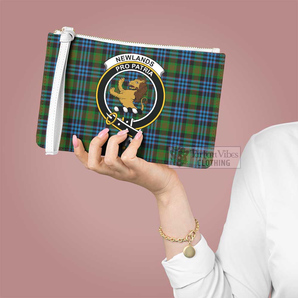 Tartan Vibes Clothing Newlands Family Crest Tartan Clutch Bag