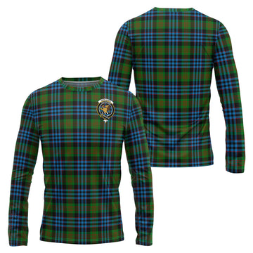 Newlands Tartan Long Sleeve T-Shirt with Family Crest Unisex - Tartan Vibes Clothing