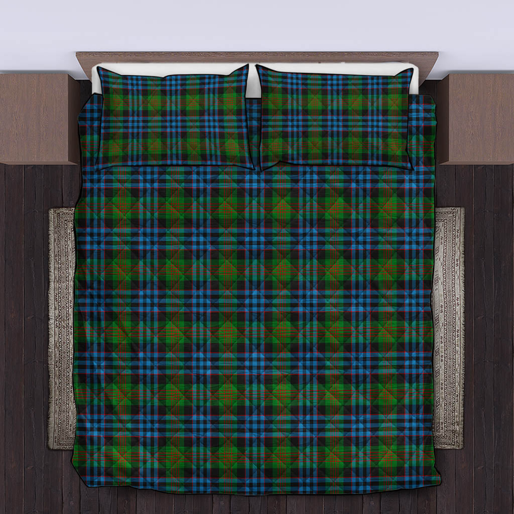 Newlands Tartan Quilt Bed Set King - Tartan Vibes Clothing