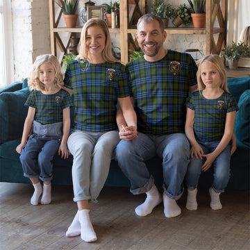Newlands Tartan T-Shirt with Family Crest Kid's Shirt - Tartan Vibes Clothing