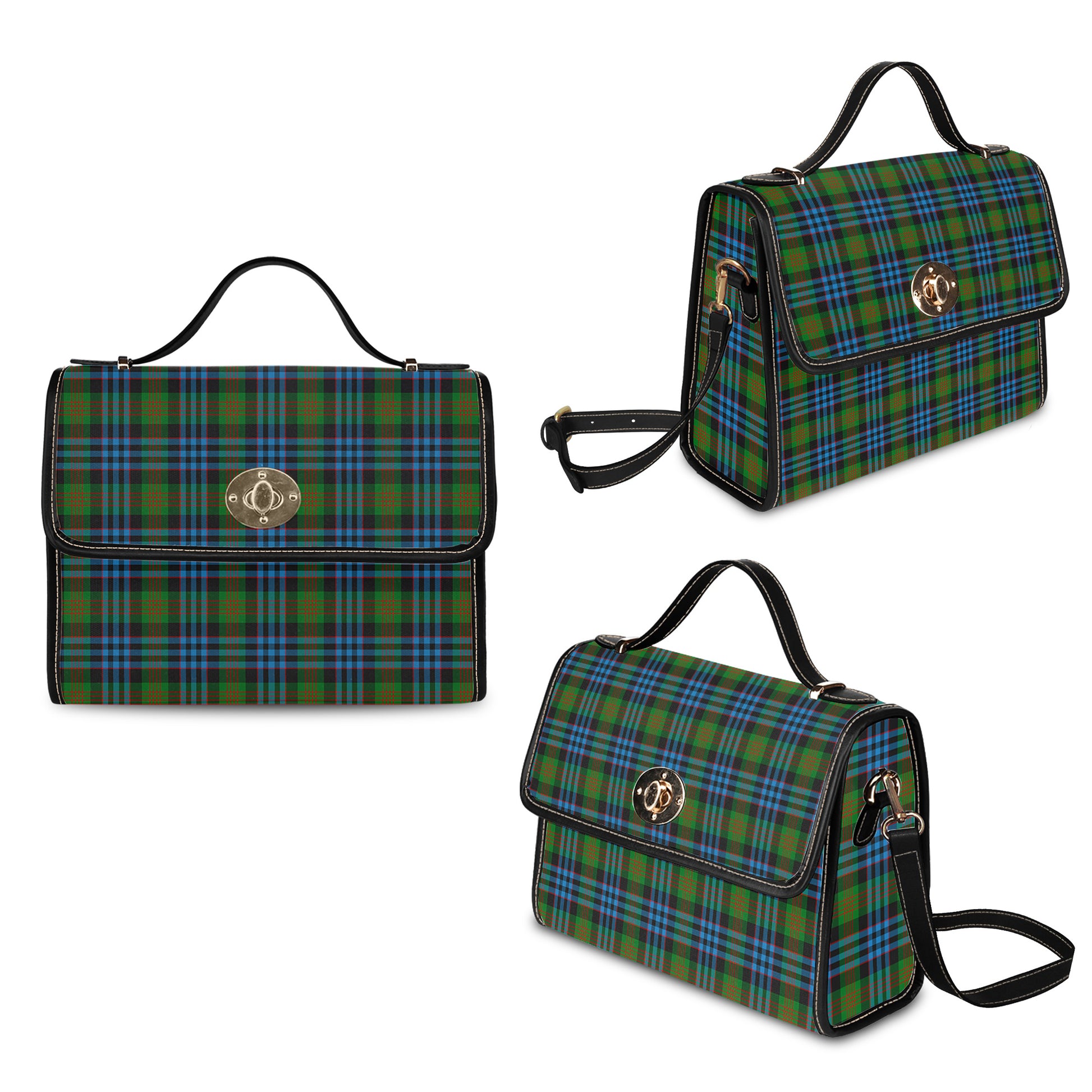 newlands-of-lauriston-tartan-leather-strap-waterproof-canvas-bag