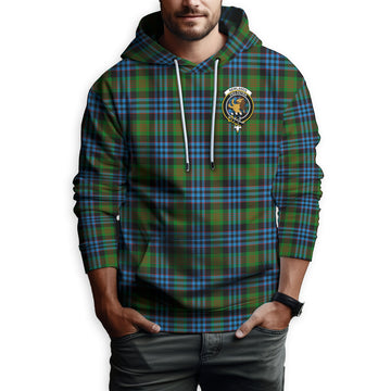 Newlands of Lauriston Tartan Hoodie with Family Crest