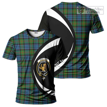 Newlands Tartan T-Shirt with Family Crest Circle Style Kid's Shirt - Tartan Vibes Clothing