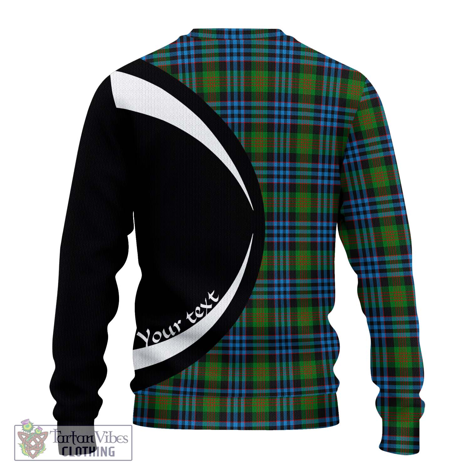Newlands Tartan Ugly Sweater with Family Crest Circle Style - Tartan Vibes Clothing
