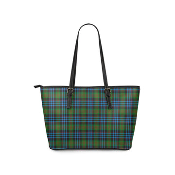 Newlands of Lauriston Tartan Leather Tote Bag