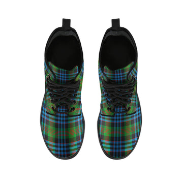 Newlands of Lauriston Tartan Leather Boots