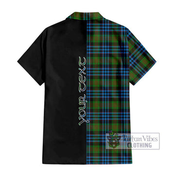 Newlands Tartan Hawaiian Shirt with Family Crest and Half Of Me Style - Tartan Vibes Clothing