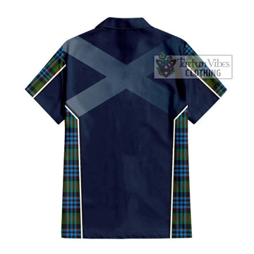 Newlands Tartan Hawaiian Shirt with Family Crest and Lion Rampant Vibes Sport Style - Tartan Vibes Clothing