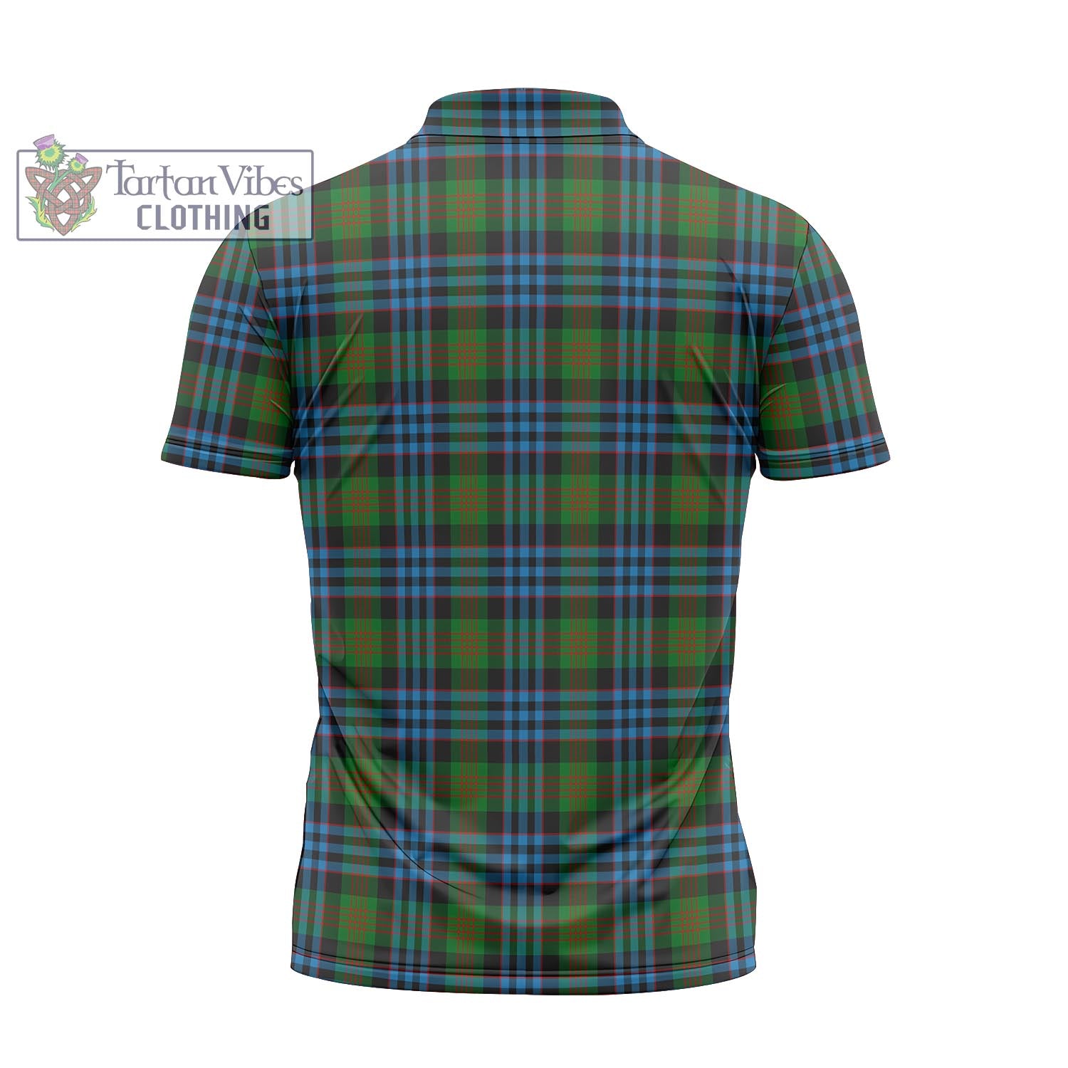Newlands Tartan Zipper Polo Shirt - Tartan Vibes Clothing