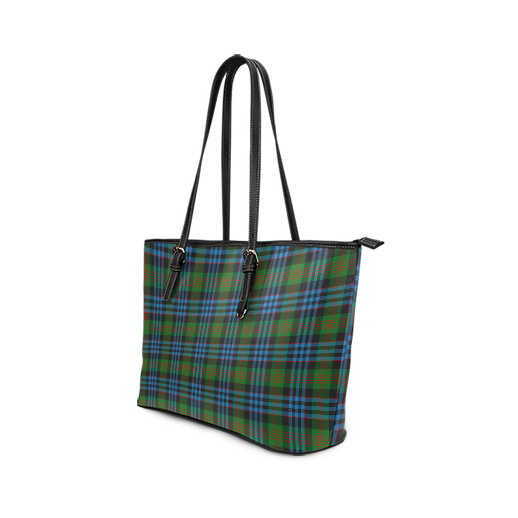 Newlands Tartan Leather Tote Bag - Tartan Vibes Clothing