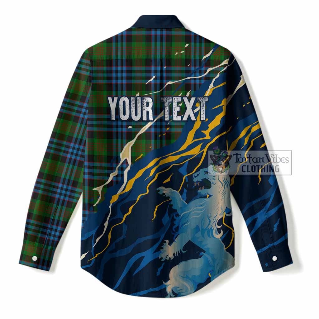 Newlands Scotland Tartan Women Casual Shirt WC2026 Football - We'll Be Coming