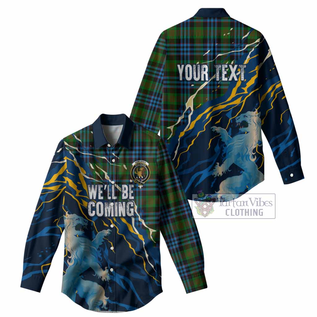 Newlands Scotland Tartan Women Casual Shirt WC2026 Football - We'll Be Coming