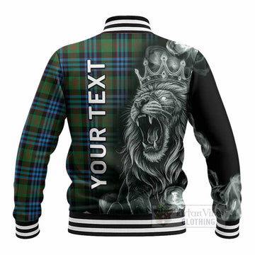 Newlands Tartan Baseball Jacket Roaring Lion Heritage