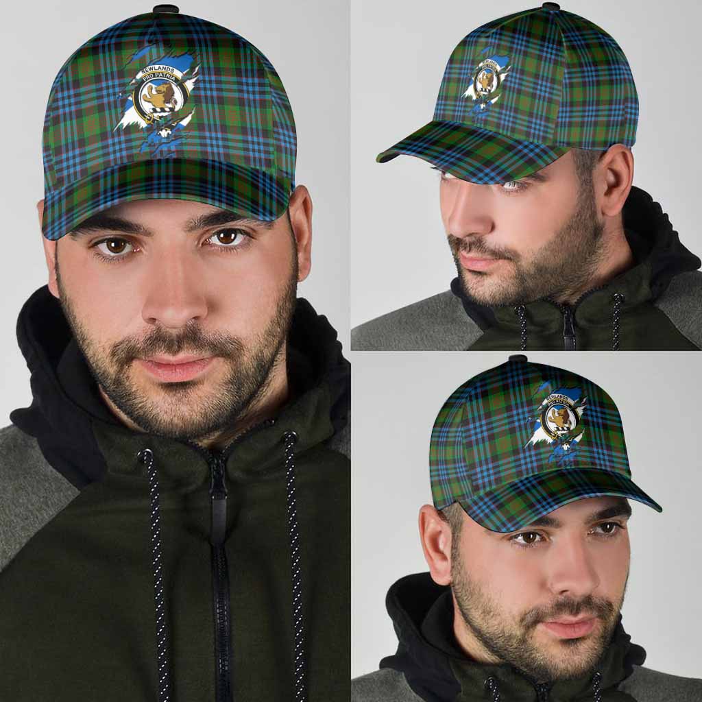 Newlands Tartan Classic Cap with Family Crest In Me Style