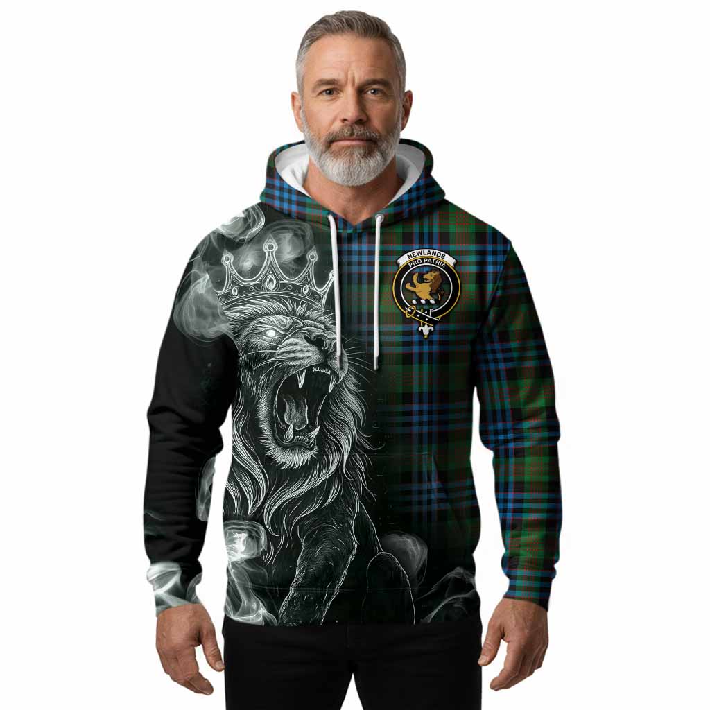 Newlands Tartan Hoodie Roaring Lion Heritage