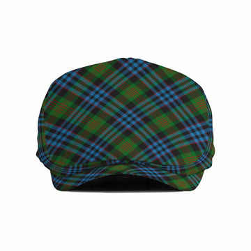 Newlands Tartan Flat Cap, Jeff Cap Cross Style