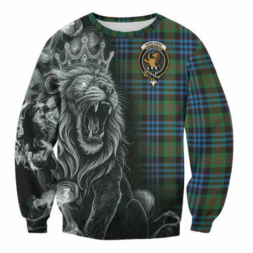 Newlands Tartan Sweatshirt Roaring Lion Heritage
