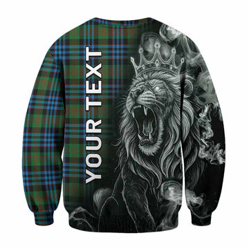 Newlands Tartan Sweatshirt Roaring Lion Heritage