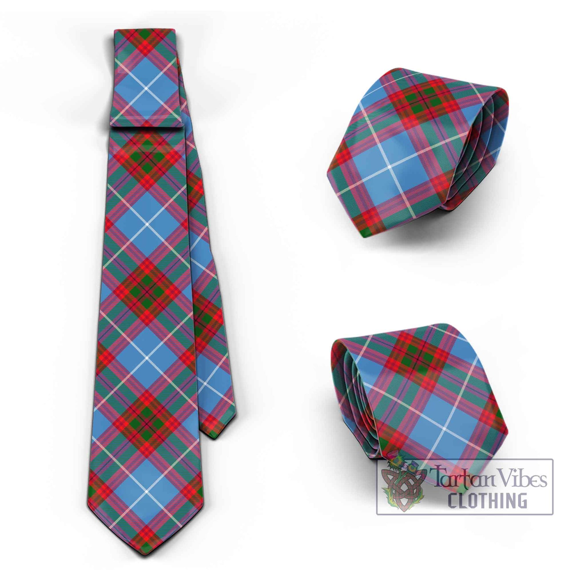 Newton Tartan Classic Necktie Cross Style Necktie One Size - Tartan Vibes Clothing
