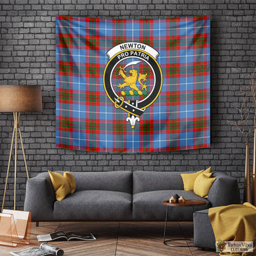 Newton Tartan Tapestry Wall Hanging and Home Decor for Room with Family Crest Tapestry - Tartan Vibes Clothing