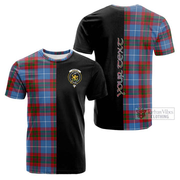 Newton Tartan Cotton T-shirt with Family Crest and Half Of Me Style Kid's Shirt - Tartan Vibes Clothing