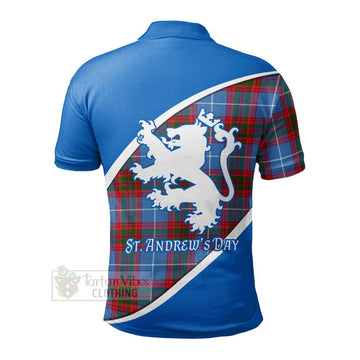 Newton Family Crest Tartan Polo Shirt Celebrate Saint Andrew's Day in Style - Tartan Vibes Clothing
