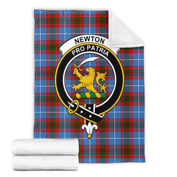Newton Tartan Blanket with Family Crest - Tartan Vibes Clothing