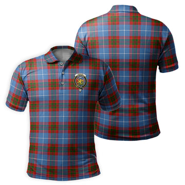 Newton Tartan Men's Polo Shirt with Family Crest