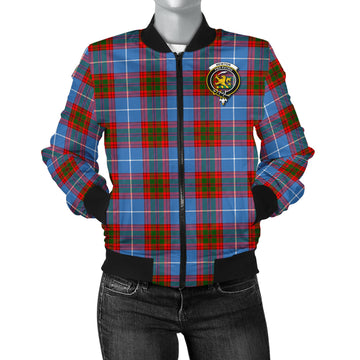 Newton Tartan Bomber Jacket with Family Crest