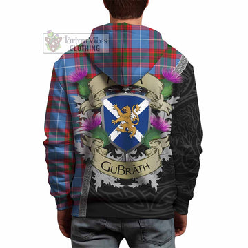 Newton Tartan Family Crest Hoodie Lion Rampant Royal Thistle Shield Celtic Inspired - Tartan Vibes Clothing
