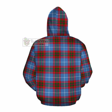 Newton Tartan Cotton Hoodie with Family Crest DNA In Me Style Pullover Hoodie - Tartan Vibes Clothing