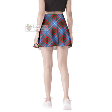 Newton Tartan Women's Plated Mini Skirt